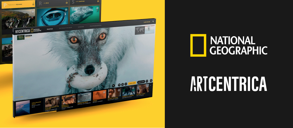 ArtCentrica Platform for National Geographic Society